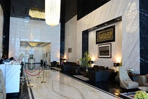 Sitzecke in der Lobby
