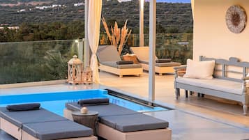 Außenpool, beheizter Pool