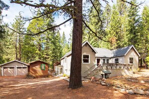Cabin, Multiple Beds (1545 West Lake Getaway - HOT TUB, Wal) | Exterior - 1545 West Lake Getaway - HOT Tub, Walk to Lake & Sunnyside (Tahoe City)
