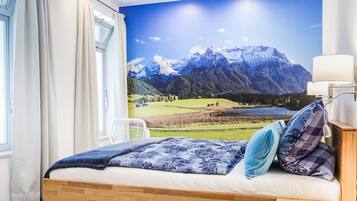 2 Schlafzimmer, Zimmersafe, WLAN, BettwÀsche