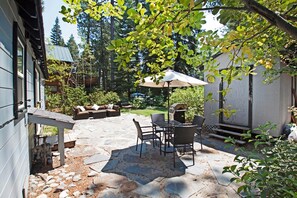 Cabin, Multiple Beds (TAHOE PARK COTTAGE * WALK TO LAKE) | Balcony