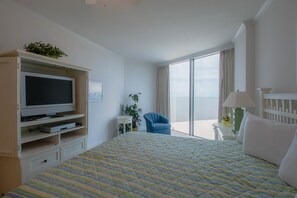 Huoneisto, useita sänkyjä, yksityinen uima-allas, rantanäköala | 2 makuuhuonetta, ilmainen Wi-Fi