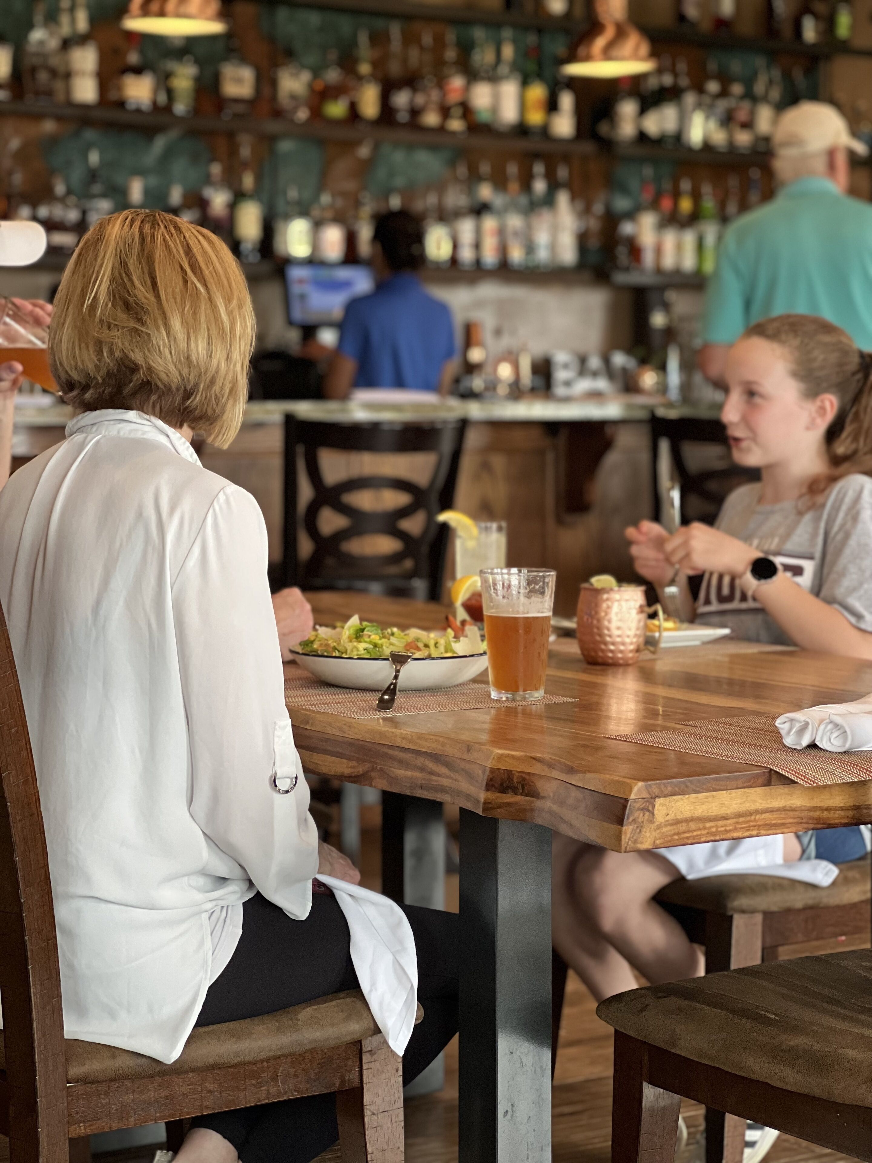 breakfast, lunch, dinner served; golf course views
