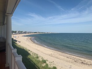 On the beach