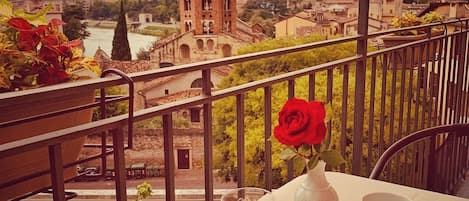 Uitzicht vanuit accommodatie