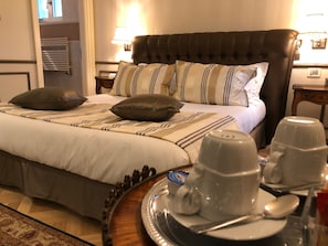 Deluxe Double or Twin Room | Frette Italian sheets, premium bedding, down comforters