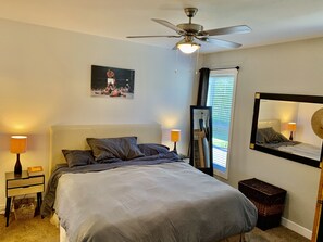 3 slaapkamers, een strijkplank/strijkijzer, wifi, beddengoed