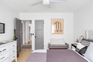 2 chambres, bureau, fer et planche à repasser, Wi-Fi gratuit