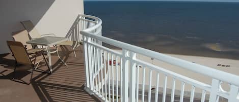 Condo, Multiple Beds, Private Pool, Beach View | Balcony