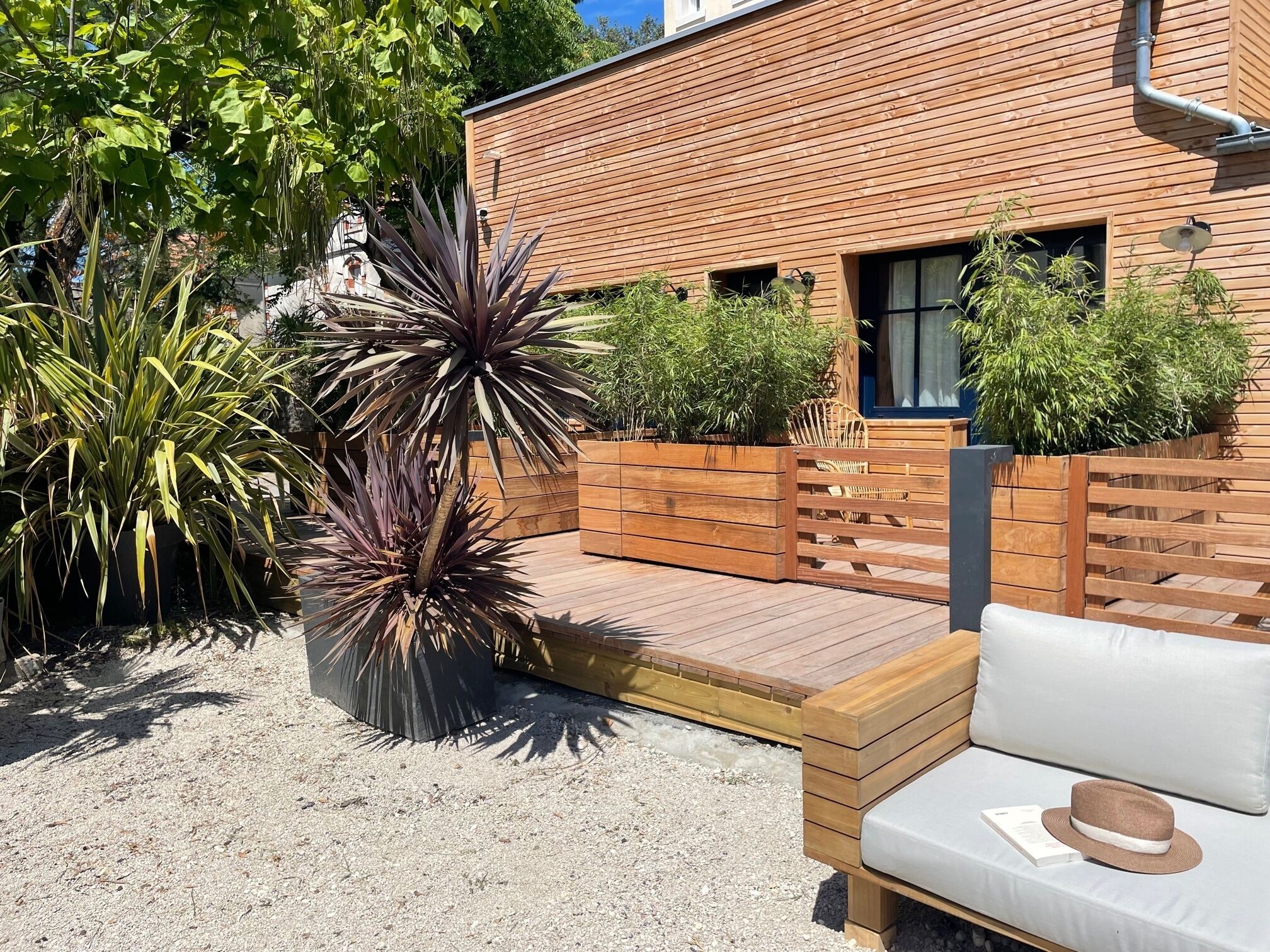 Dobbeltrom – deluxe, terrasse | Terrasse/patio