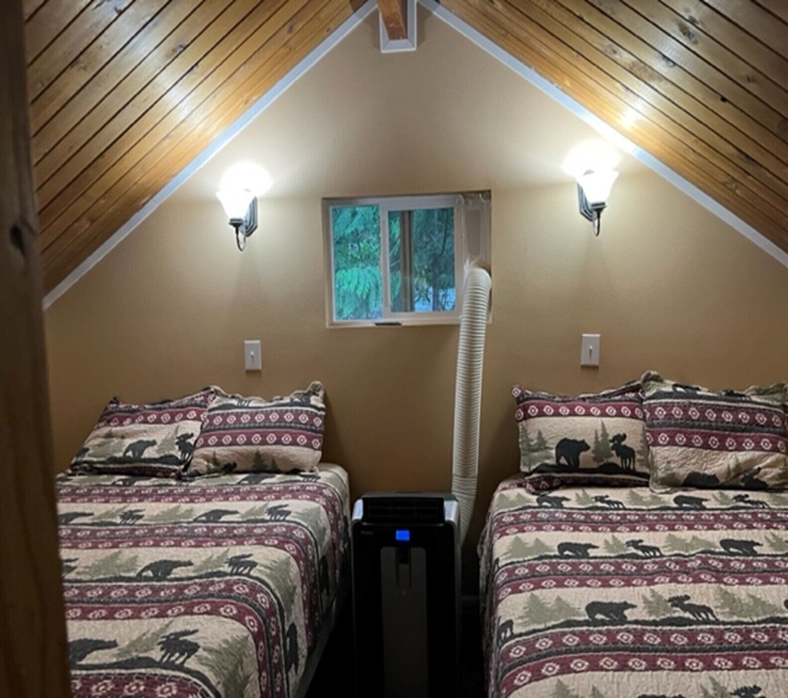 2 sovrum och sängkläder