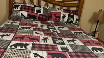 2 soveværelser, sengetøj