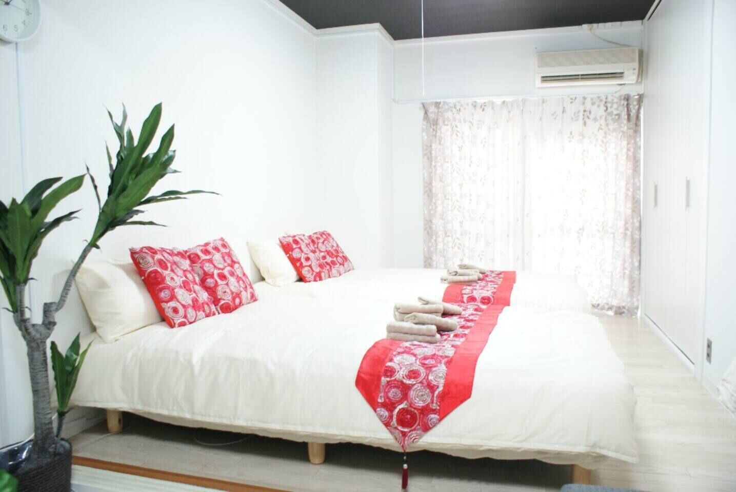 Apartamento básico, para não fumantes (SHIN-OSAKA GRAND-H 202) | 2 quartos, Wi-Fi de cortesia