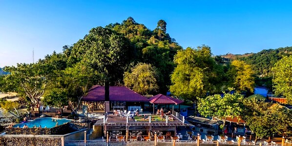 Façade de l’hébergement