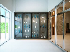 Entrée de l’hébergement