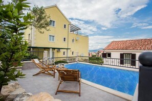 Villa (Two Bedroom Villa with Swimming Pool) | Pool | Seasonal outdoor pool, sun loungers - Villa Suzy Lux (Sutivan)