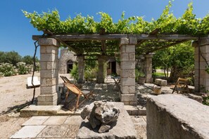 Terrace/patio - Characteristic dwelling for 6 Puglia (Sternatia)
