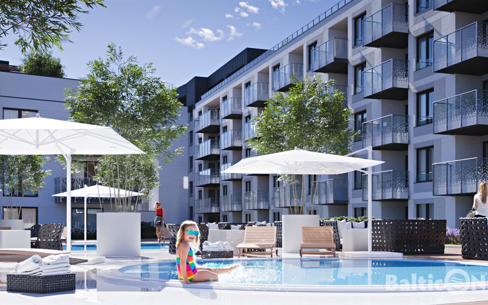 Indoor pool, seasonal outdoor pool, sun loungers, lifeguards on site