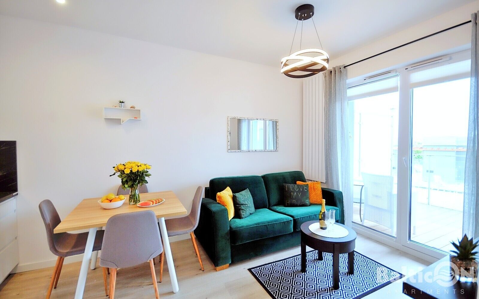 Deluxe Apartment, 1 Queen Bed with Sofa bed, Pool Access, Pool View (NTC615) | Premium bedding, individually decorated, iron/ironing board, free WiFi