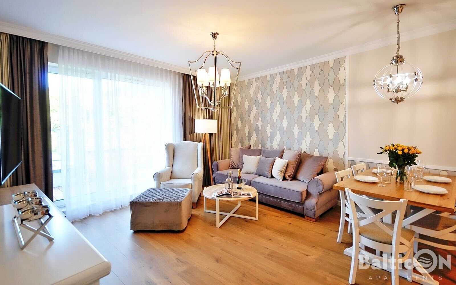 Deluxe Apartment, 1 Queen Bed with Sofa bed, Pool Access, Park View (NTC506) | Living area | 42-inch flat-screen TV with cable channels, TV, toys