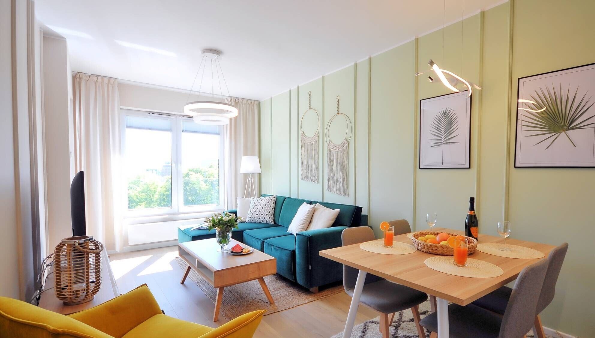 42-inch flat-screen TV with cable channels, TV, toys