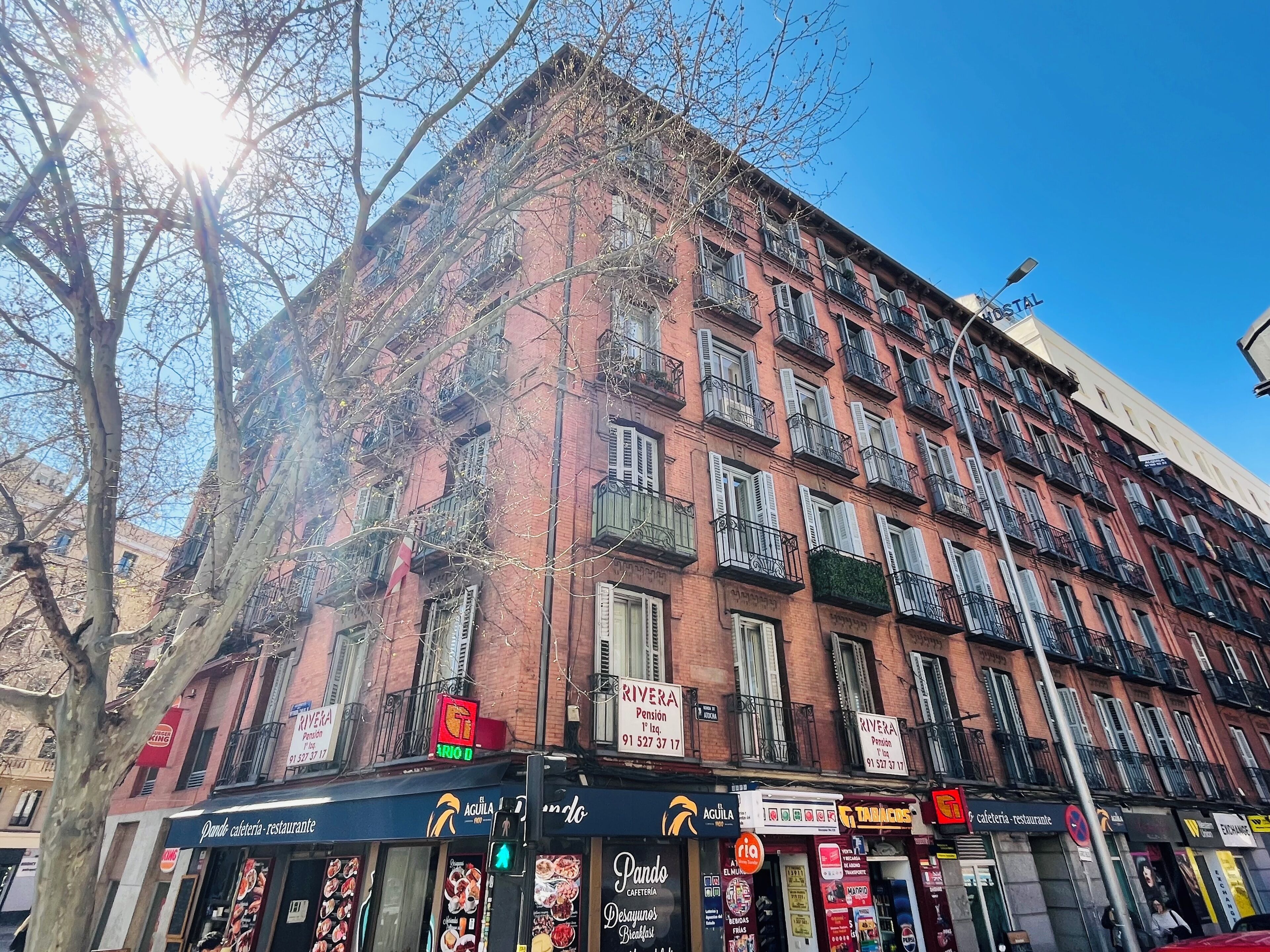 Façade de l’hébergement