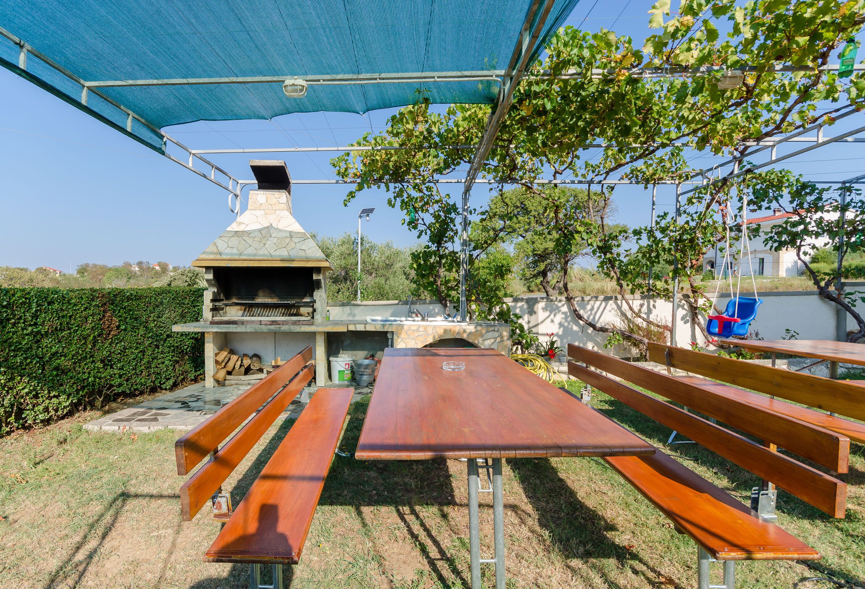Barbekü/piknik alanı