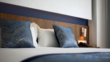 Tweepersoonskamer | 1 slaapkamer, lakens van Egyptisch katoen, luxe beddengoed, donsdekens