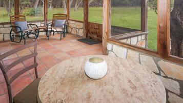 Opções para refeição ao ar livre