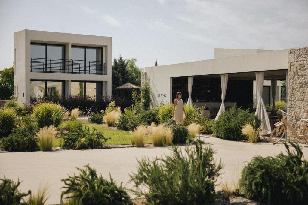 Fachada de la propiedad