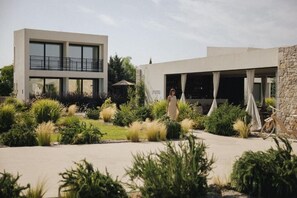 Fassade der Unterkunft