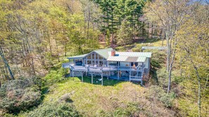 Exterior - Laurel Vista, Long Range Views, Hot-Tub, Firepit! (Maggie Valley)