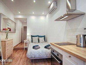 1 Schlafzimmer, Bügeleisen/Bügelbrett, Internetzugang, Bettwäsche