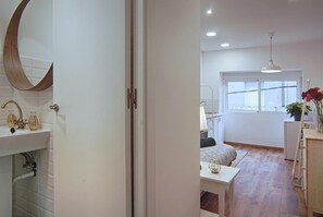 1 Schlafzimmer, Bügeleisen/Bügelbrett, Internetzugang, Bettwäsche