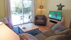 TV, DVD player