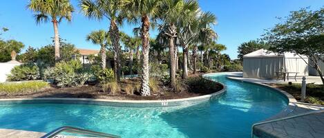 Una piscina climatizada