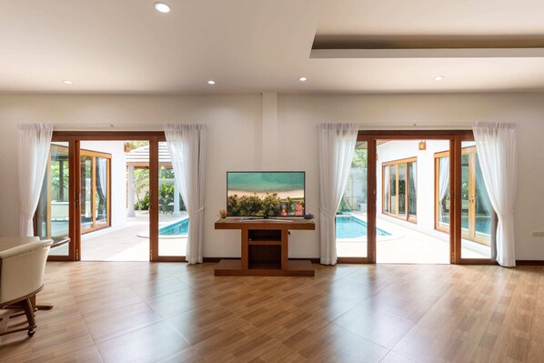 Living room - Villa Dr Sine (Koh Samui)