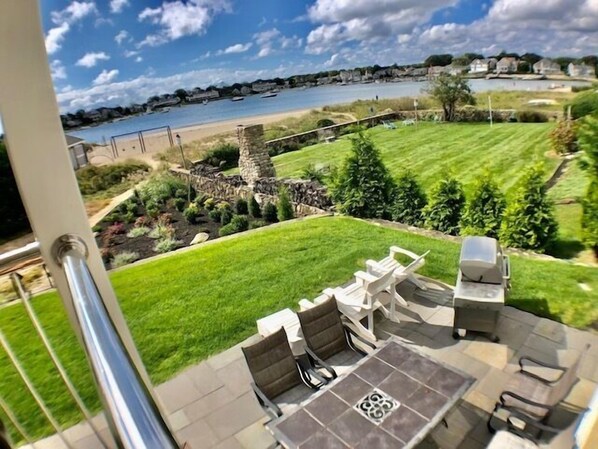 Property grounds - Waterfront Grandeur on Bayview Beach (2198) (West Yarmouth)