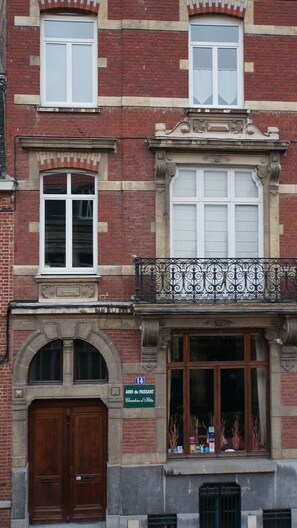 Façade de l’hébergement