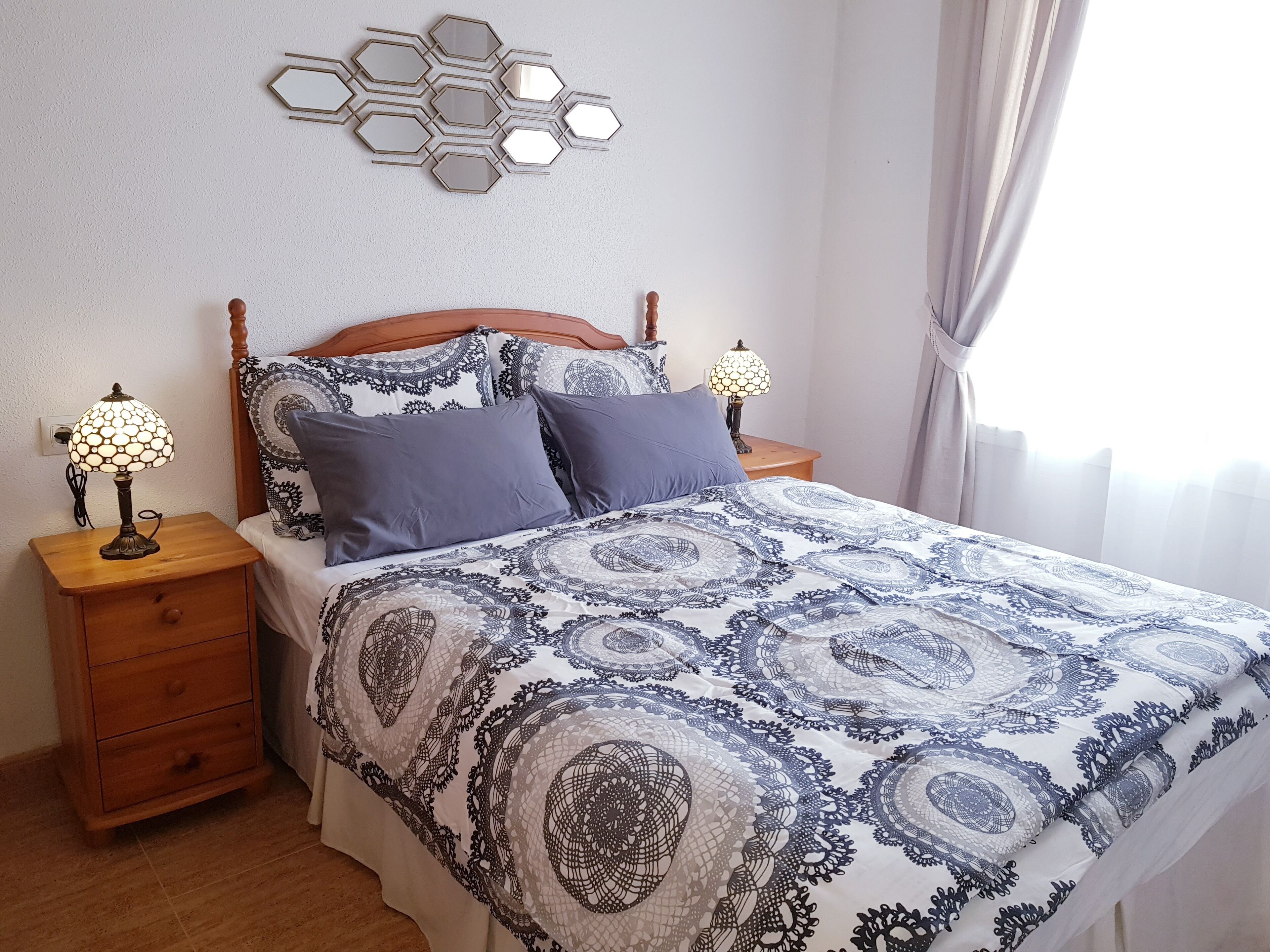 2 bedrooms, iron/ironing board, travel crib, WiFi