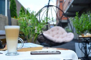 Overnatningsstedets facade