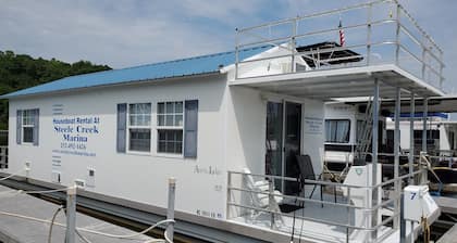 Floating Cabin at Steele Creek Marina--CAN NOT BE DRIVEN