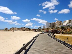 On the beach