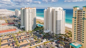 Exterior - Free Beach Service! Newly Updated/Beachy 8th flr condo w/stunning Gulf Views! (Navarre Beach)