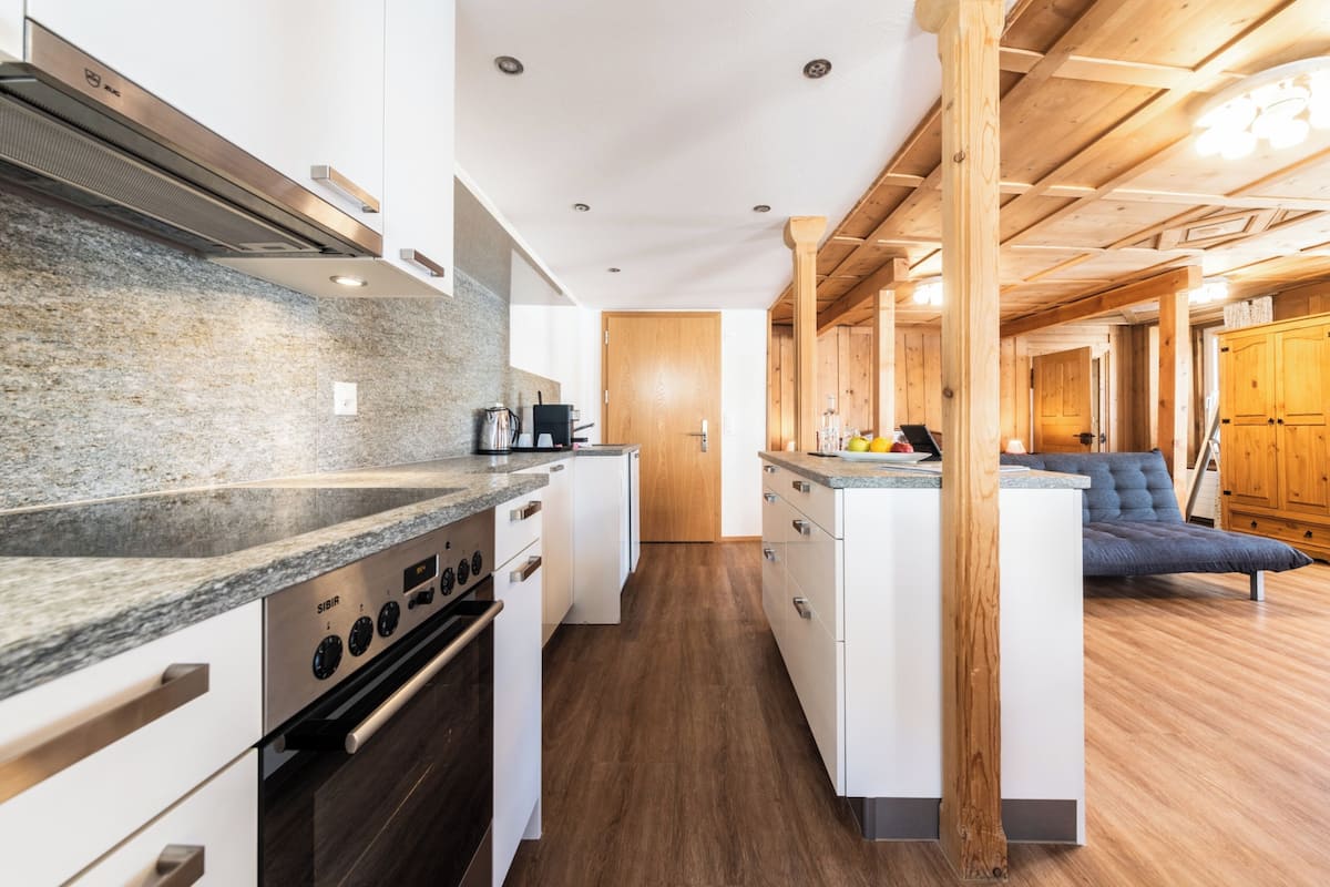 deluxe double room | private kitchen