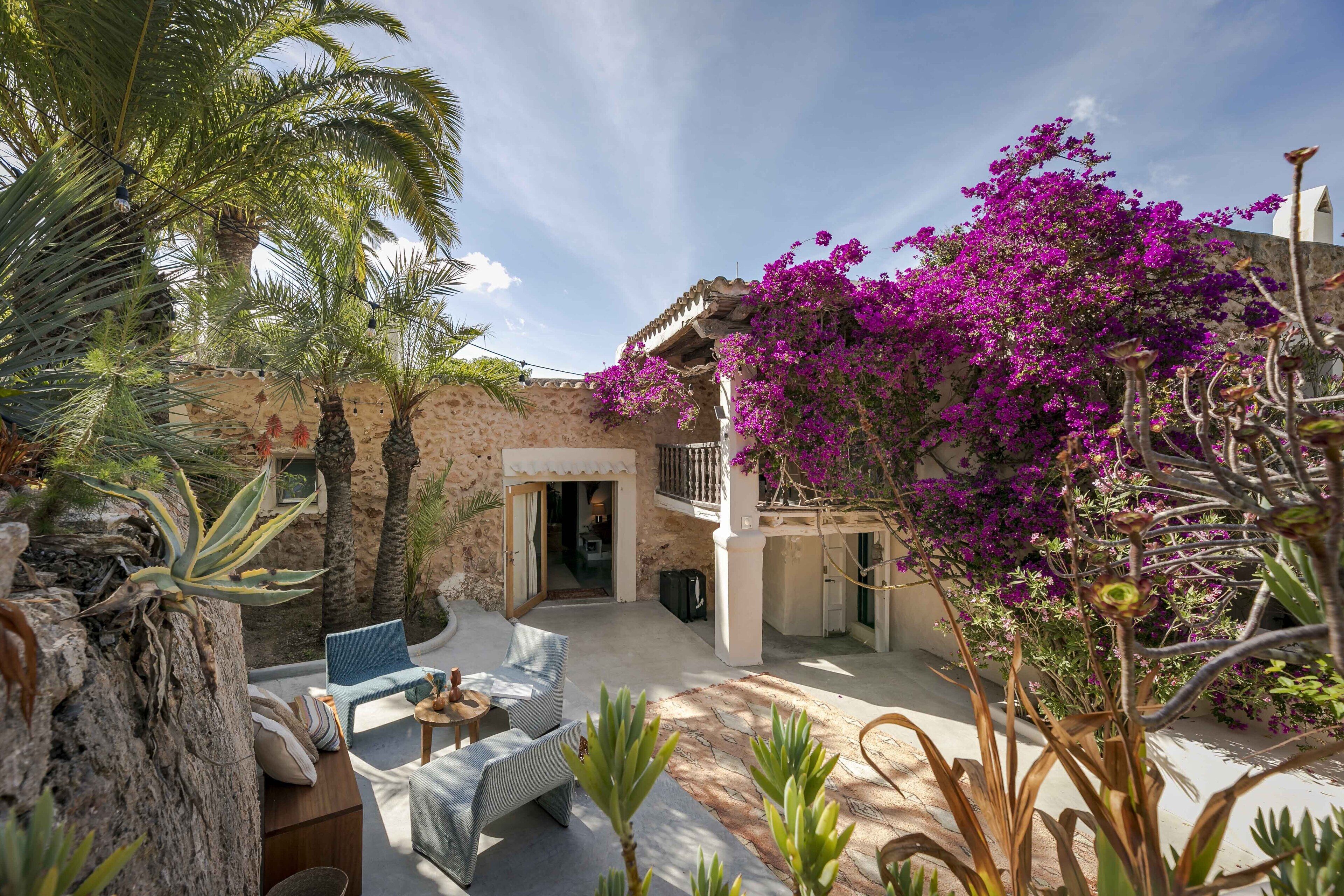 Façade de l’hébergement