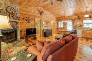 تلفزيون، مدفأة