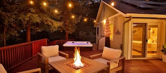 Hot Tub, Privacy, Oversized Deck, Open Floor Plan, Centrally Located!