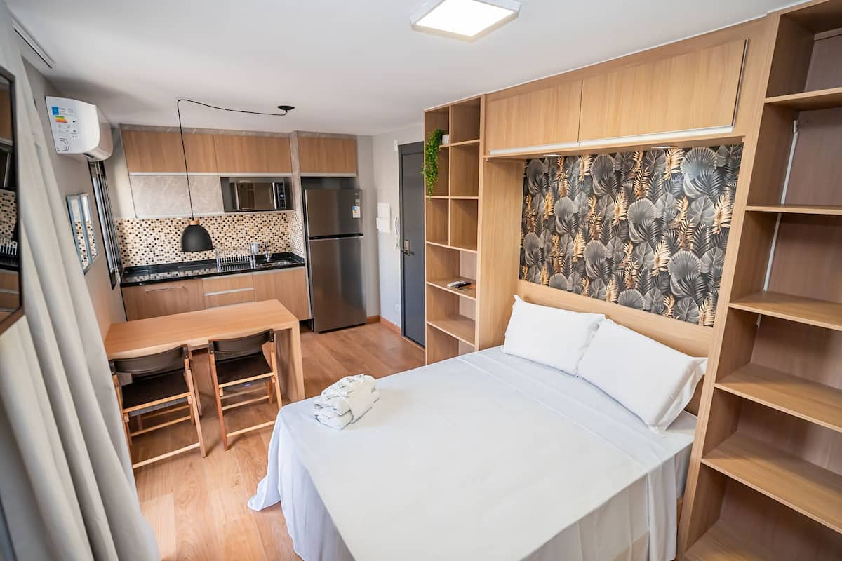 Departamento | Cortinas blackout, insonorización, wifi gratis y ropa de cama