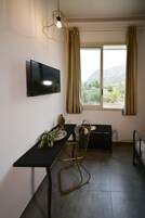 Deluxe Quadruple Room, Connecting Rooms, Pool View | Premium bedding, pillowtop beds, minibar, individually decorated